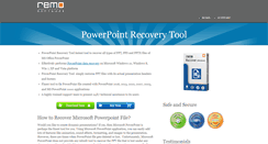 Desktop Screenshot of powerpointrecoverytool.net